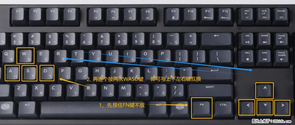 键盘，怎样把wasd键与上下左右方向键互换？ - 生活百科 - 漯河生活社区 - 漯河28生活网 luohe.28life.net